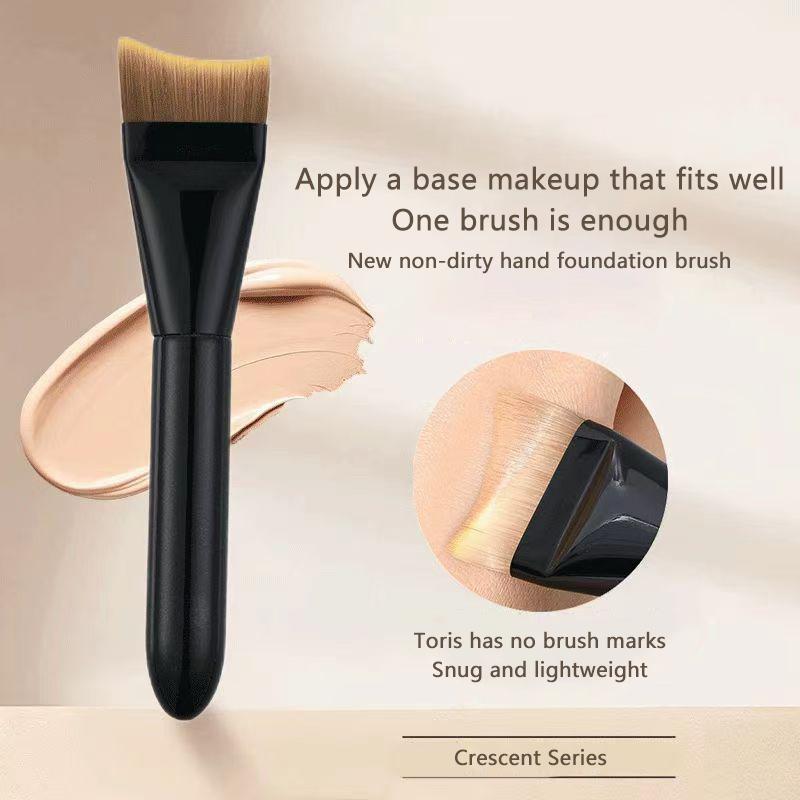 Ultra Thin Crescent Foundation Brush Face Contour Brush Color Palette Blending Foundation Cream Makeup Brushes Palette Kits C
Ultra Thin Crescent Foundation Brush Face Contour Brush Color Palette Blending Foundation Cream Makeup Brushes Palette Kits C