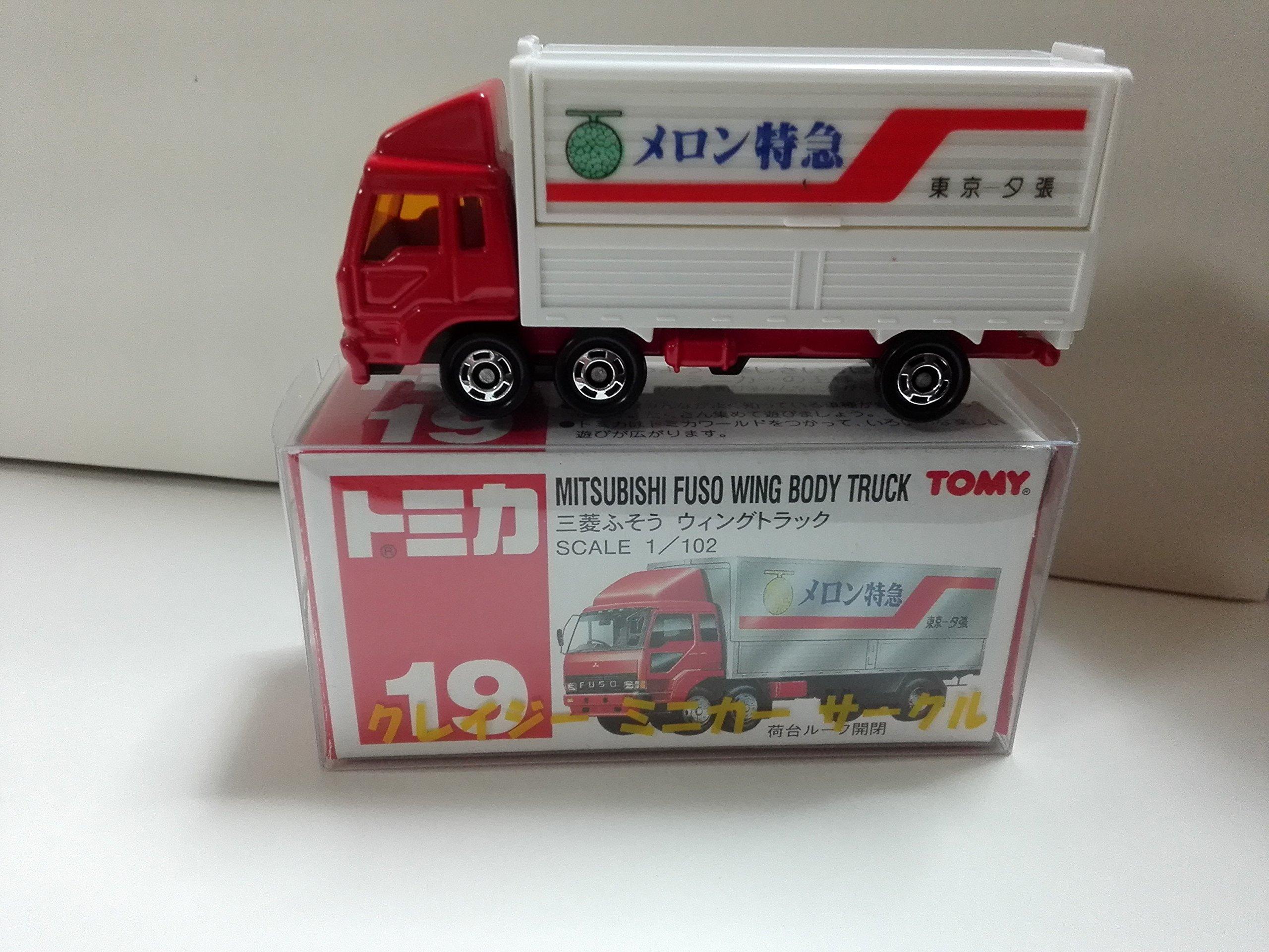Tomica Red Box 19 Mitsubishi Fuso Melon Express Crazy Mini Car Circle с номером кейса.
Tomica Red Box 19 Mitsubishi Fuso Melon Express Crazy Mini Car Circle с номером кейса.