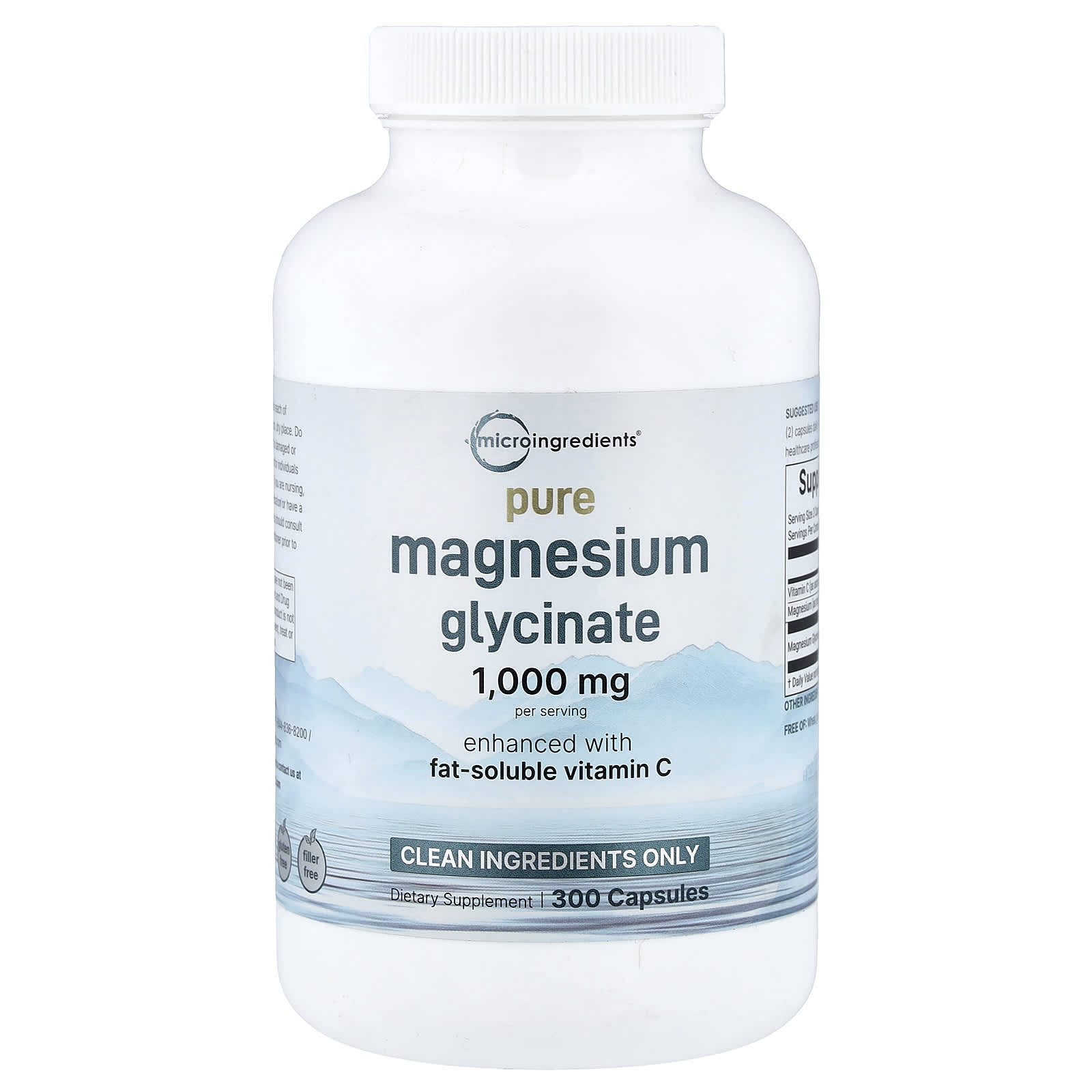 Micro Ingredients, Pure Magnesium Glycinate, 300 Capsules
Micro Ingredients, Pure Magnesium Glycinate, 300 Capsules