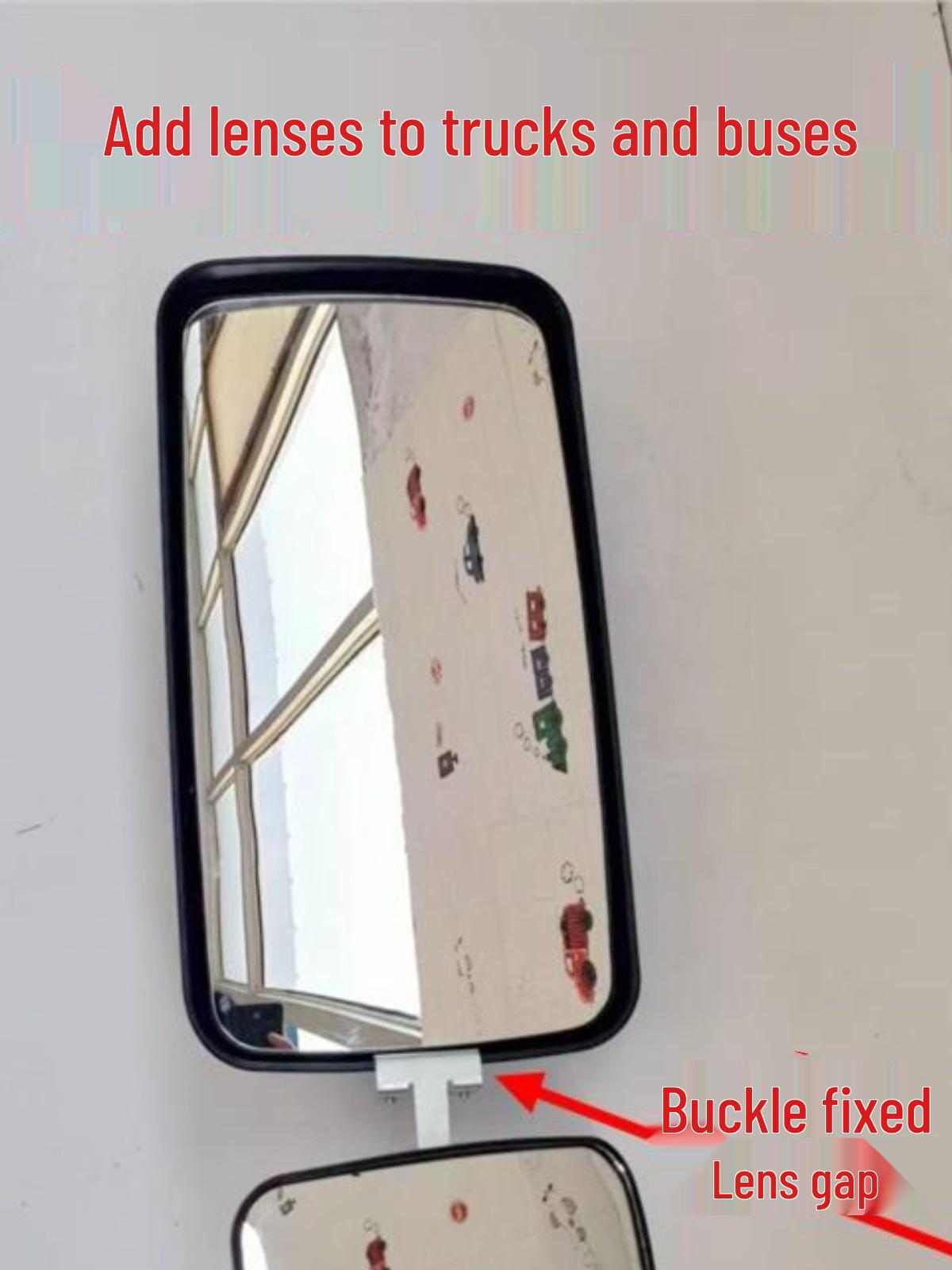 Wide-Angle HD Blind Spot Mirror for Large Trucks and Buses – Rearview and Side Mirror Modification Single buckle without lens
Wide-Angle HD Blind Spot Mirror for Large Trucks and Buses – Rearview and Side Mirror Modification Single buckle without lens