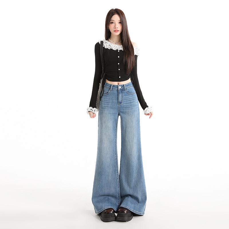 Women s High-Waisted Micro-Flare White Jeans - Non-Stick, Loose Fit, Spring/Summer 2026 Collection Extra Large
Women s High-Waisted Micro-Flare White Jeans - Non-Stick, Loose Fit, Spring/Summer 2026 Collection Extra Large