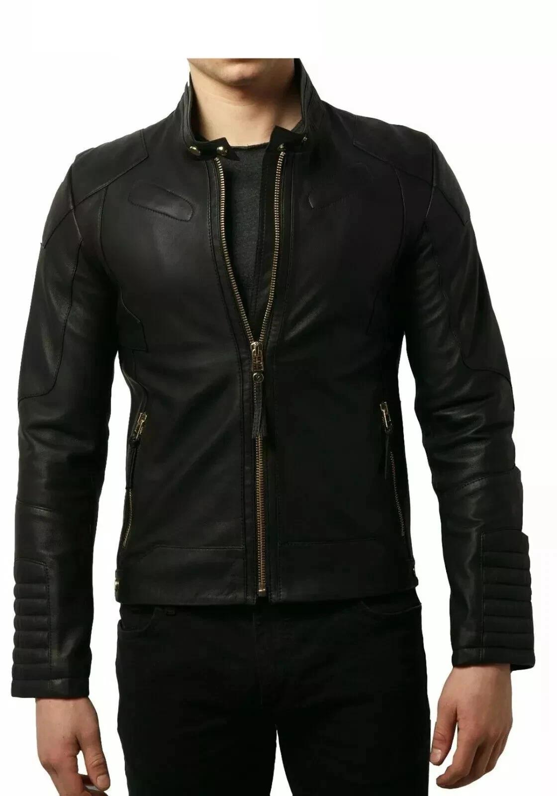 Кожаная куртка Повседневная Байкерская Новая Стильная Черная Мужская из Натуральной Овчины Ручной работы 3XL чёрный
Кожаная куртка Повседневная Байкерская Новая Стильная Черная Мужская из Натуральной Овчины Ручной работы 3XL чёрный