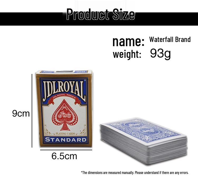 Waterfall Poker Cards: Versatile Magic Props for Stage and Street Performances
Waterfall Poker Cards: Versatile Magic Props for Stage and Street Performances