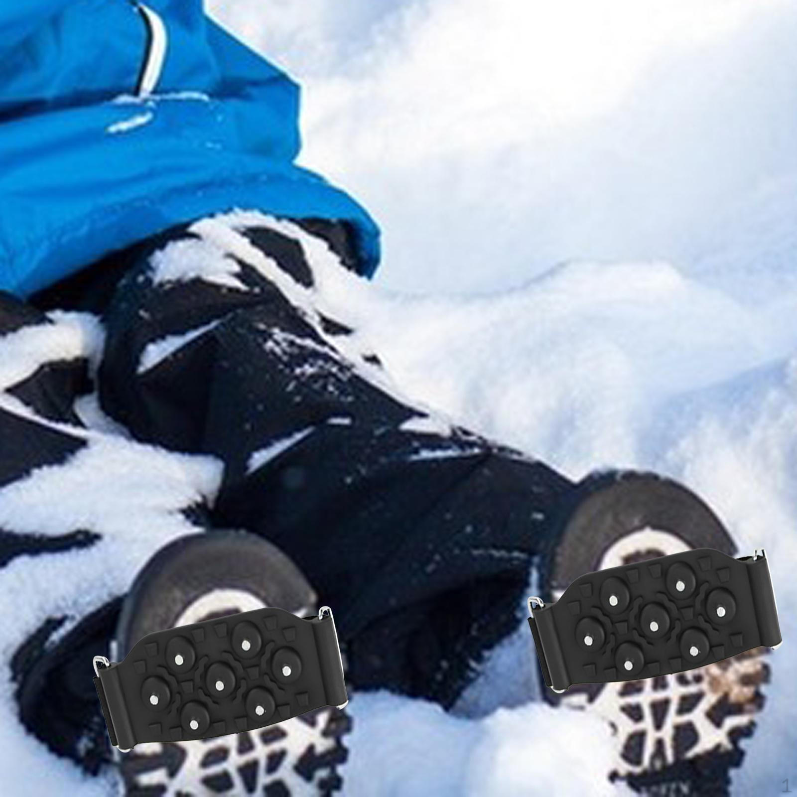 Universal Ice Cleats Traction Crampons Snow Slip Spikes Grips Non Footwear Grippers for
Universal Ice Cleats Traction Crampons Snow Slip Spikes Grips Non Footwear Grippers for
