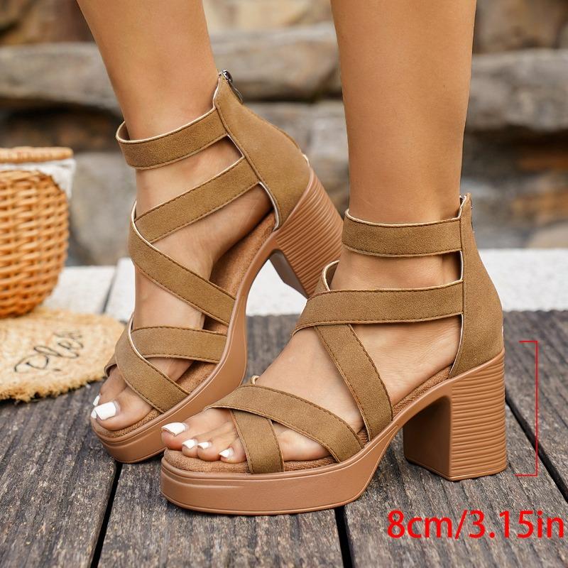 New Pointed-toe Shoes with Square Fasteners, Thick Heels, High Heels, Large Size Sandals 43 коричневий
New Pointed-toe Shoes with Square Fasteners, Thick Heels, High Heels, Large Size Sandals 43 коричневий