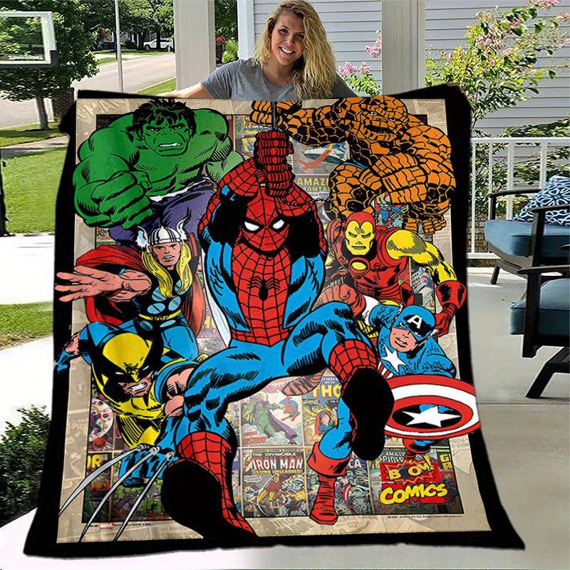 Avengers Super Heroes Throw Blanket - Soft, Lightweight & Warm for Couch, Bed, Outdoor Use - Perfect Birthday Gift 130x150cm
Avengers Super Heroes Throw Blanket - Soft, Lightweight & Warm for Couch, Bed, Outdoor Use - Perfect Birthday Gift 130x150cm