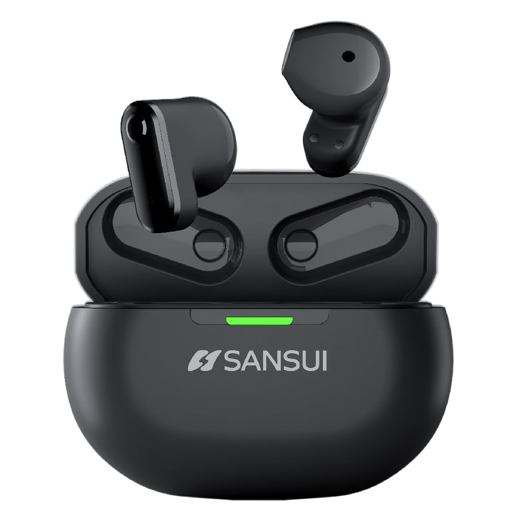 Беспроводные наушники SANSUI Bluetooth-наушники Bluetooth с шумоподавлением Автоматическое сопряжение IPX6 Непрерывное воспроизведение Быстрая зарядка Кодек AAC SBC Маленький чёрный
Беспроводные наушники SANSUI Bluetooth-наушники Bluetooth с шумоподавлением Автоматическое сопряжение IPX6 Непрерывное воспроизведение Быстрая зарядка Кодек AAC SBC Маленький чёрный