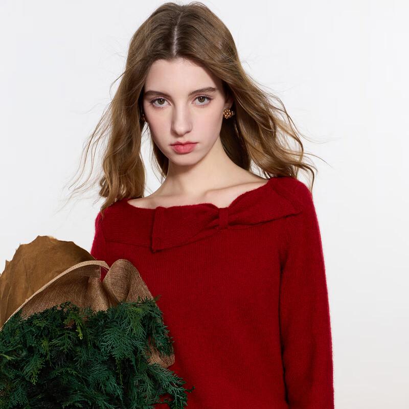 Women s Bowknot Off-Shoulder Knit Sweater M 160/84A
Women s Bowknot Off-Shoulder Knit Sweater M 160/84A