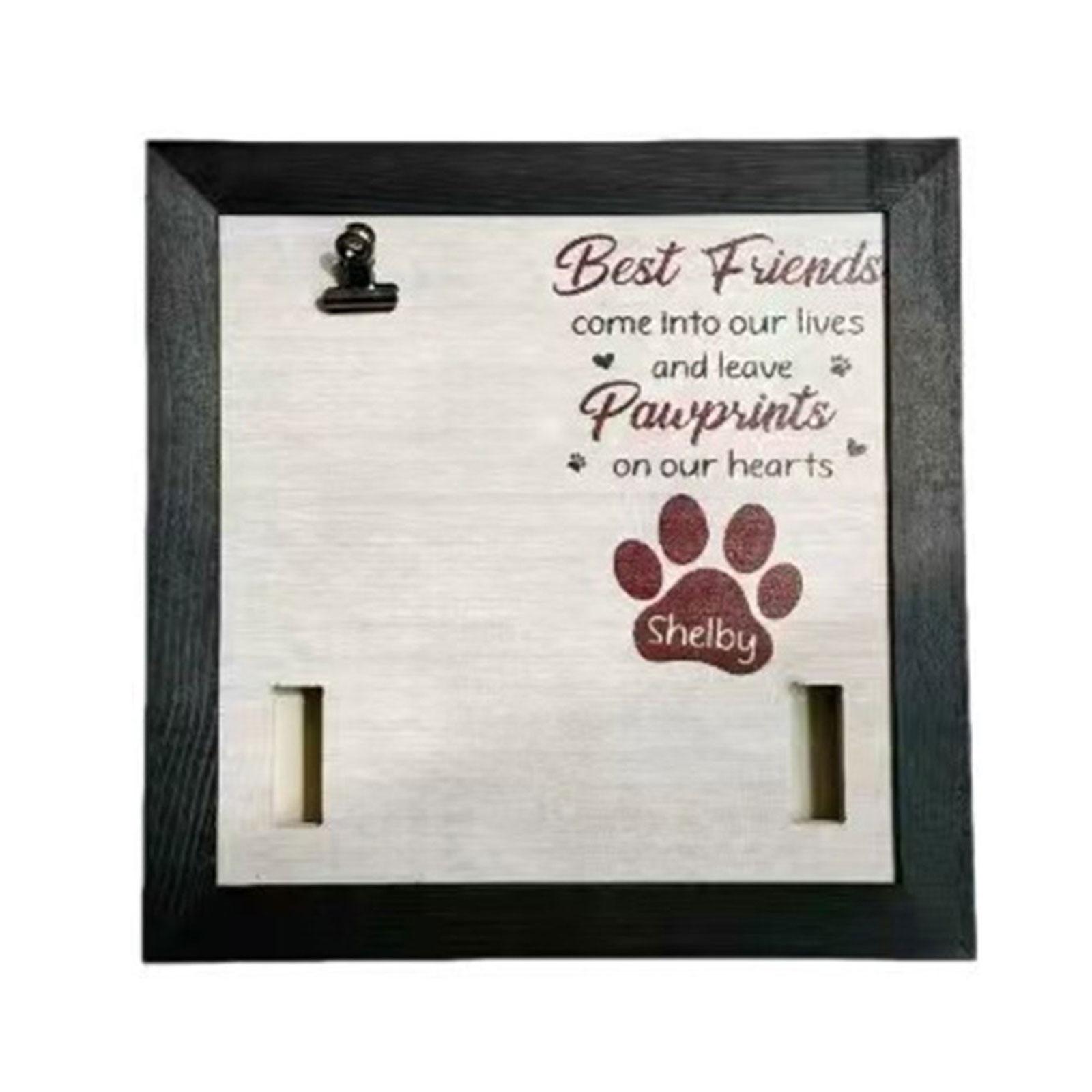Dog Cats Memorial Frame Pet Friend Come Into Out Live 9x9Inch Photo Picture Frame with Collar Holder Sympathy Gift 1
Dog Cats Memorial Frame Pet Friend Come Into Out Live 9x9Inch Photo Picture Frame with Collar Holder Sympathy Gift 1