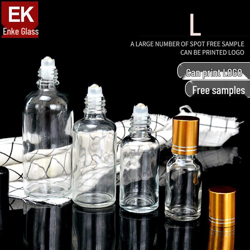 10ML Transparent Glass Rollerball Bottle for Eye Cream and Serum - Portable and Stylish Essential Oil Skincare Container 5ml Black Cap Glass Ball
10ML Transparent Glass Rollerball Bottle for Eye Cream and Serum - Portable and Stylish Essential Oil Skincare Container 5ml Black Cap Glass Ball