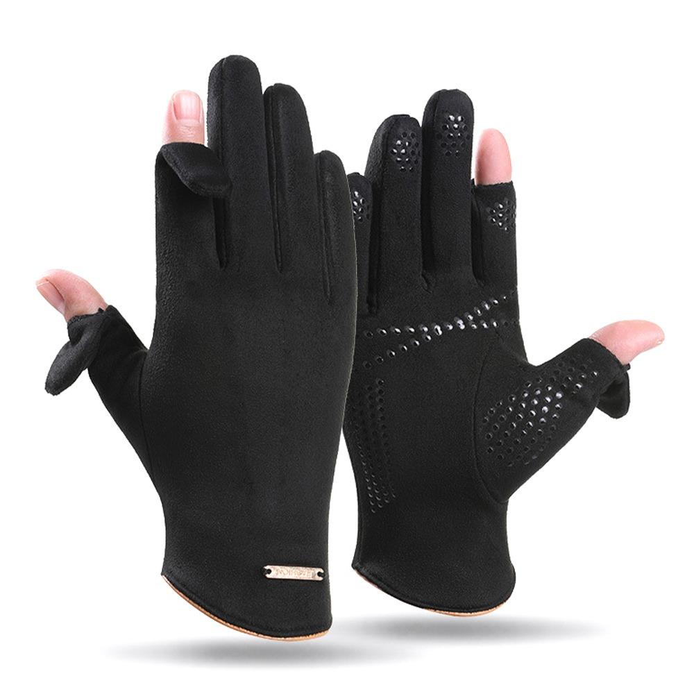 Soft Touch Screen Gloves Thickened Cycling Mittens Fleece-lined Gloves Cold Weather Driving чорний
Soft Touch Screen Gloves Thickened Cycling Mittens Fleece-lined Gloves Cold Weather Driving чорний