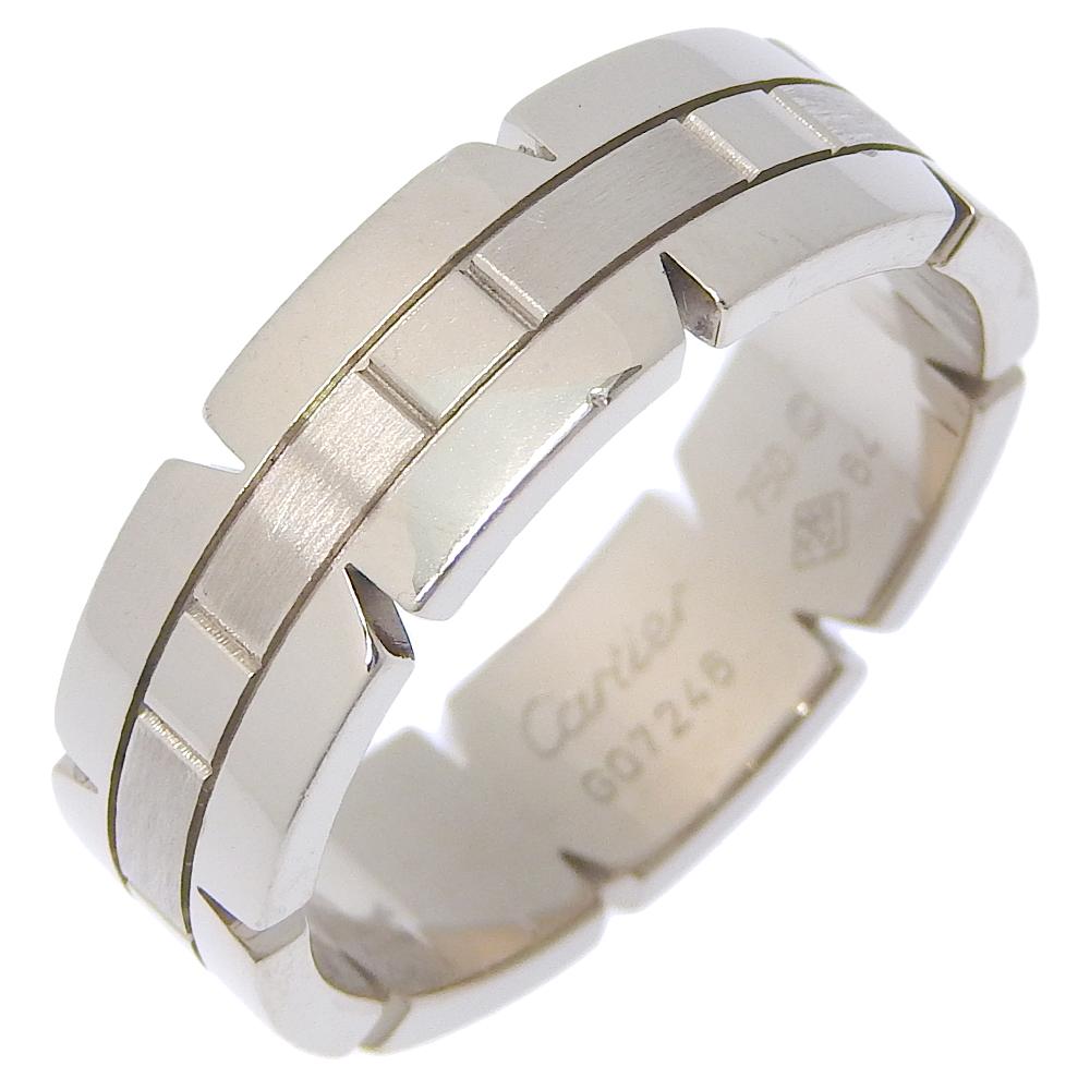 CARTIER Tank francais Ring K18 white gold #10.9(US Size) 12.7g mens Used
CARTIER Tank francais Ring K18 white gold #10.9(US Size) 12.7g mens Used