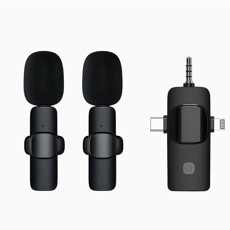 No. 18 Smart Bluetooth 3-in-1 Wireless Lapel Microphone with Noise Reduction for Live Broadcasts & Meetings.
No. 18 Smart Bluetooth 3-in-1 Wireless Lapel Microphone with Noise Reduction for Live Broadcasts & Meetings.