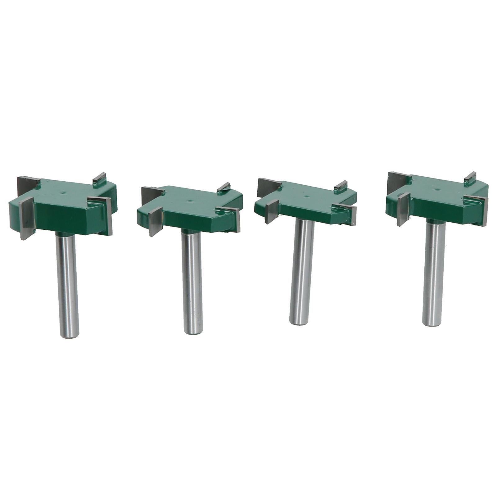 4pcs set 14 Shank Four Edge TSlot Slotting Router Bit Woodworking Cutter Milling Cutter
4pcs set 14 Shank Four Edge TSlot Slotting Router Bit Woodworking Cutter Milling Cutter