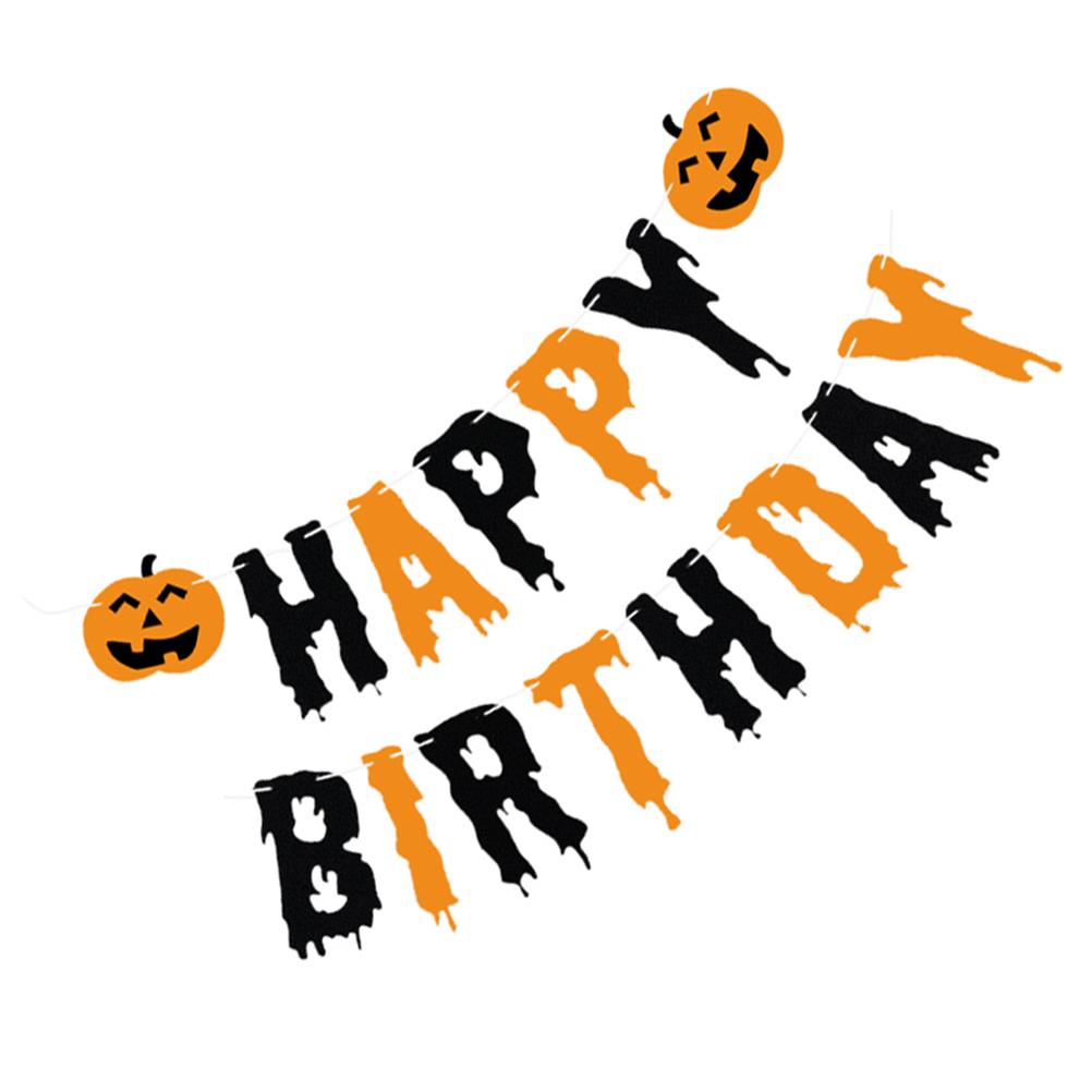 Pennant Halloween Felt Pull Flower Man Happy Birthday Banner Background Bunting Party Decoration 300CM
Pennant Halloween Felt Pull Flower Man Happy Birthday Banner Background Bunting Party Decoration 300CM