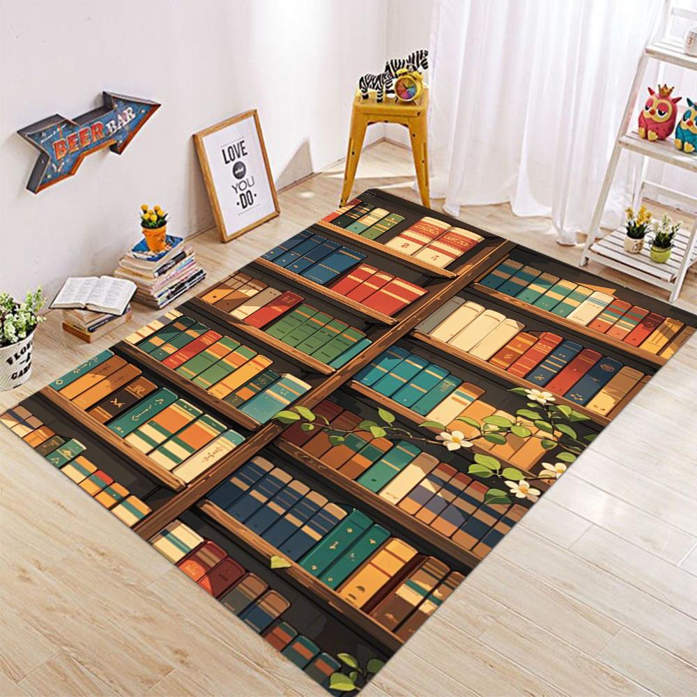 Книжный шкаф в стиле ретро, ковер с кассетной лентой, нескользящий мягкий ковер для гостиной, спальни, домашнего декора, для любителей книг и музыки 50X80CM
Книжный шкаф в стиле ретро, ковер с кассетной лентой, нескользящий мягкий ковер для гостиной, спальни, домашнего декора, для любителей книг и музыки 50X80CM