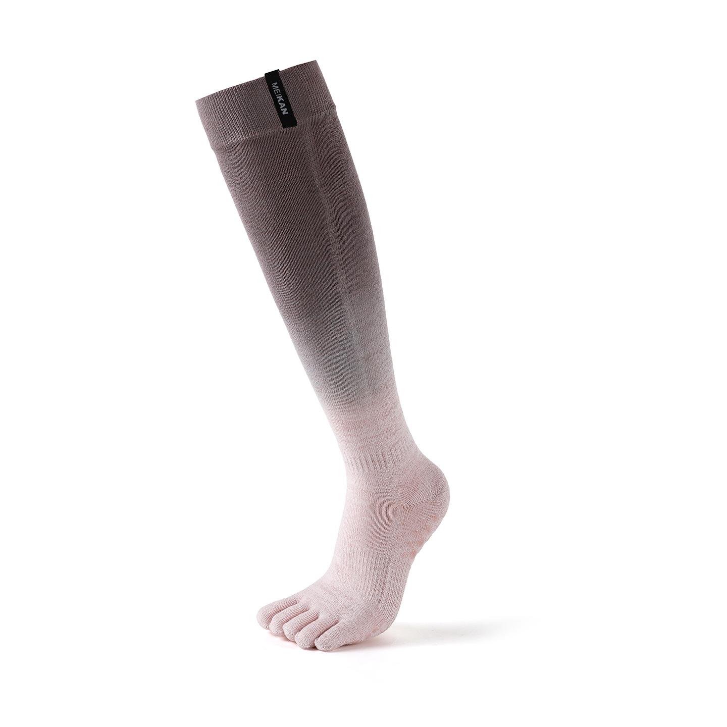 MEIKAN Gradient Non-Slip High-Top Mid-Calf Yoga Dance Socks with Toes 35-39
MEIKAN Gradient Non-Slip High-Top Mid-Calf Yoga Dance Socks with Toes 35-39