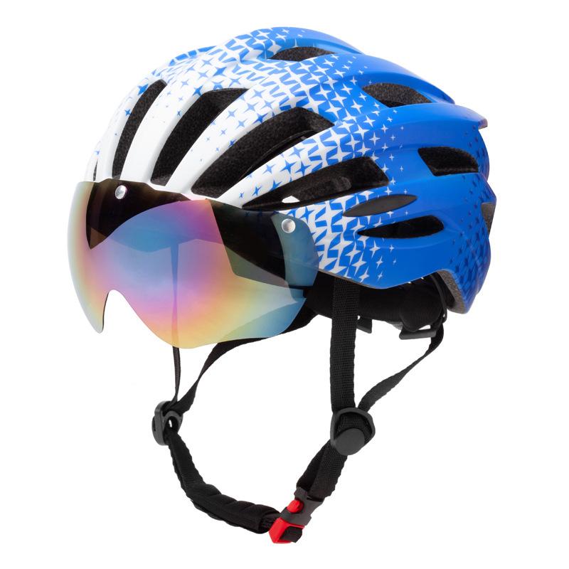 Велосипедный шлем с интегрированной литой магнитной линзой и задним фонарем Шлем для езды на горном велосипеде Average size
Велосипедный шлем с интегрированной литой магнитной линзой и задним фонарем Шлем для езды на горном велосипеде Average size