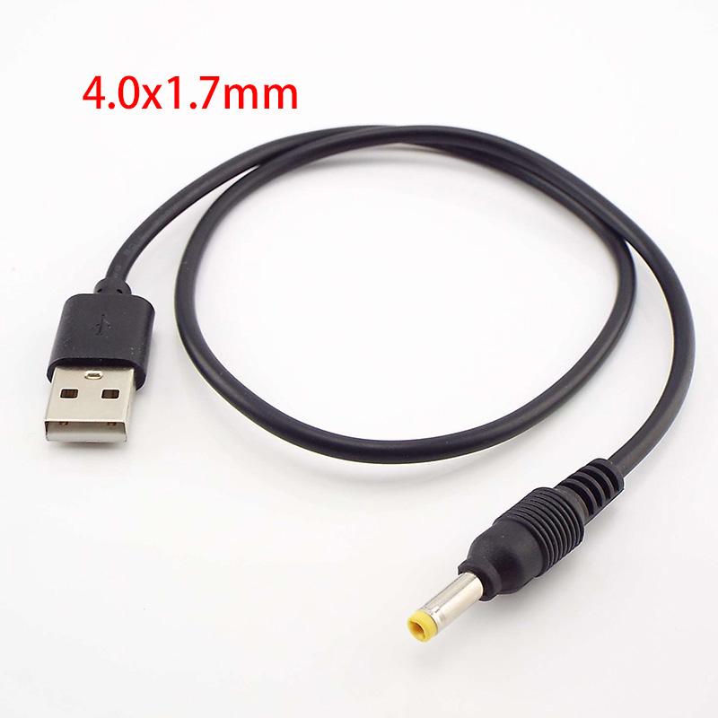 1 м штекер USB типу A штекерний до постійного струму 5,5 x 2,5 мм 3,5 мм 4,0 мм x 1,7 5,5 x 2,1 мм чоловічий Джерело живлення типу A подовжувачі з’єднувальні шнури 4.0x1.7mm
1 м штекер USB типу A штекерний до постійного струму 5,5 x 2,5 мм 3,5 мм 4,0 мм x 1,7 5,5 x 2,1 мм чоловічий Джерело живлення типу A подовжувачі з’єднувальні шнури 4.0x1.7mm