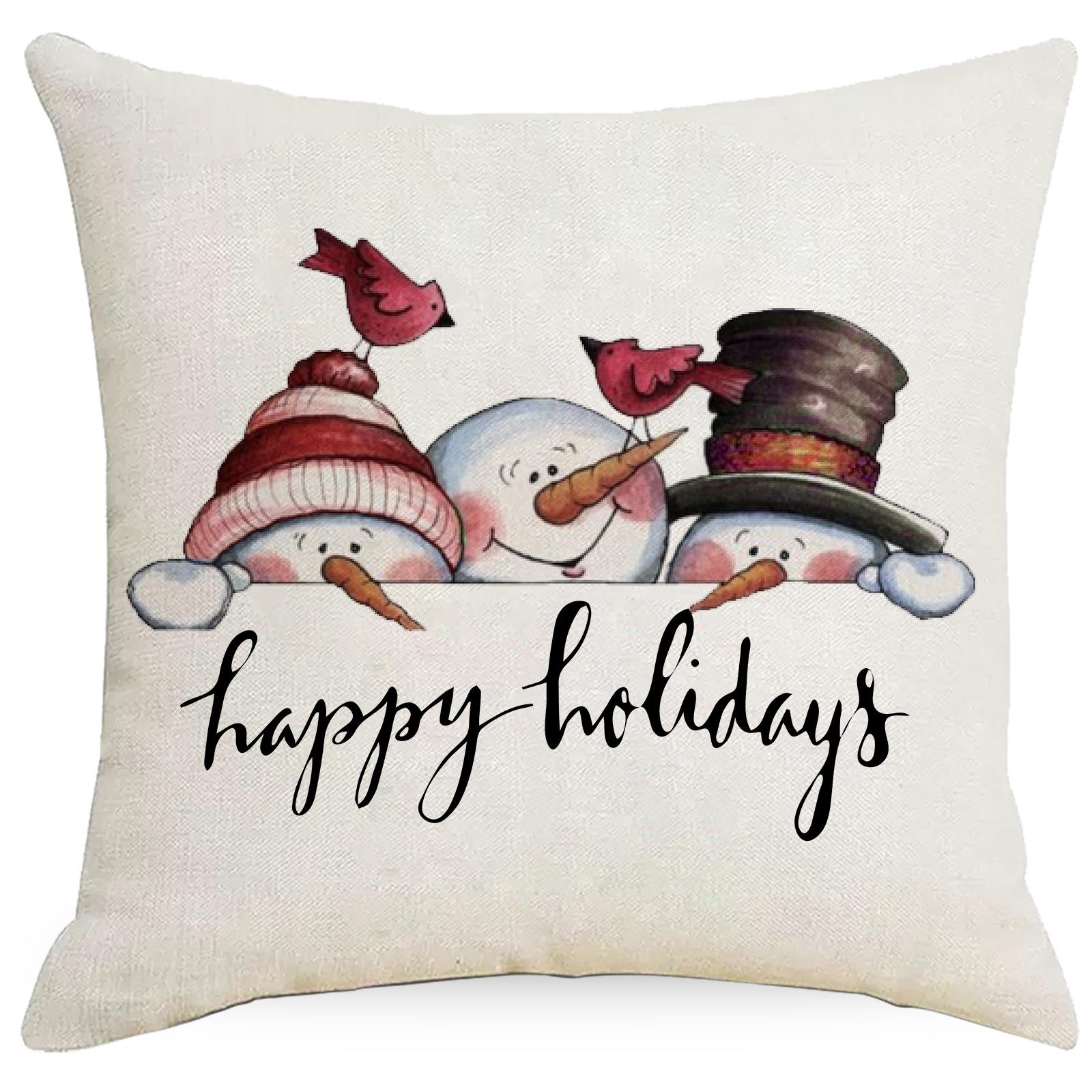 Рождественская наволочка с принтом, наволочка для диванной подушки, льняная наволочка, рождественское украшение 45 * 45Cm without pillow core
Рождественская наволочка с принтом, наволочка для диванной подушки, льняная наволочка, рождественское украшение 45 * 45Cm without pillow core