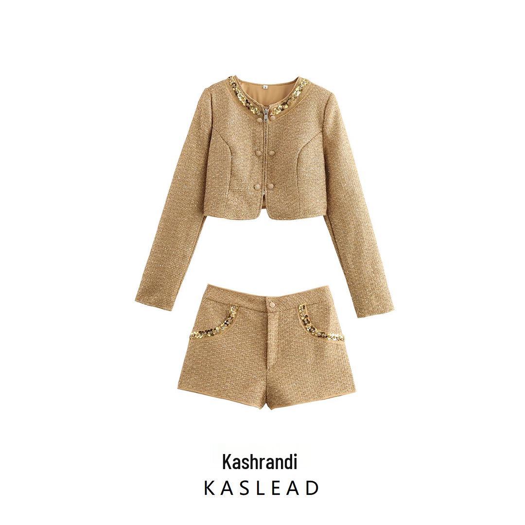 2024 Autumn Women s European & American Style Embroidered Woolen Jacket and Versatile Shorts Set Extra Small
2024 Autumn Women s European & American Style Embroidered Woolen Jacket and Versatile Shorts Set Extra Small