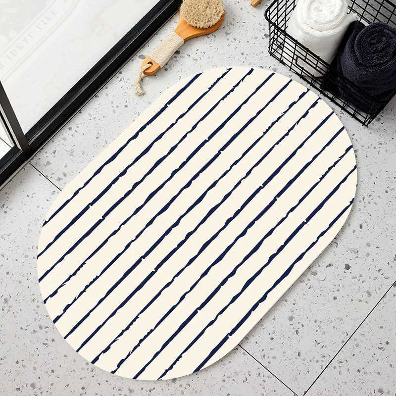 Line bathroom floor mat, water-absorbing quick-drying diatom mud floor mat, dirt-resistant and easy to take care of, toilet anti-skid mat, diatom mud 40*60cm
Line bathroom floor mat, water-absorbing quick-drying diatom mud floor mat, dirt-resistant and easy to take care of, toilet anti-skid mat, diatom mud 40*60cm
