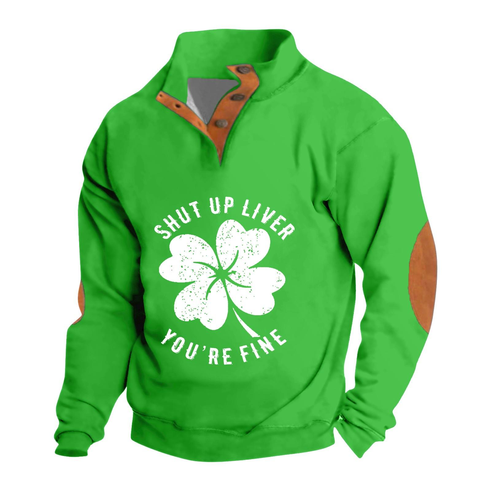 Весенне-осенняя мужская толстовка с воротником-стойкой на открытом воздухе, повседневные свитера, топы XL зелёный
Весенне-осенняя мужская толстовка с воротником-стойкой на открытом воздухе, повседневные свитера, топы XL зелёный