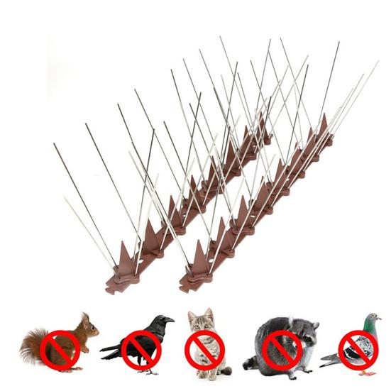 Yousheng 10 Pcs Bird Deterrent Spikes Fence And Wall Spikes Cat Pigeon Deterrent Anti Climb Spikes Stop Birds from Landing for Window Sills Fence 10 pcs
Yousheng 10 Pcs Bird Deterrent Spikes Fence And Wall Spikes Cat Pigeon Deterrent Anti Climb Spikes Stop Birds from Landing for Window Sills Fence 10 pcs