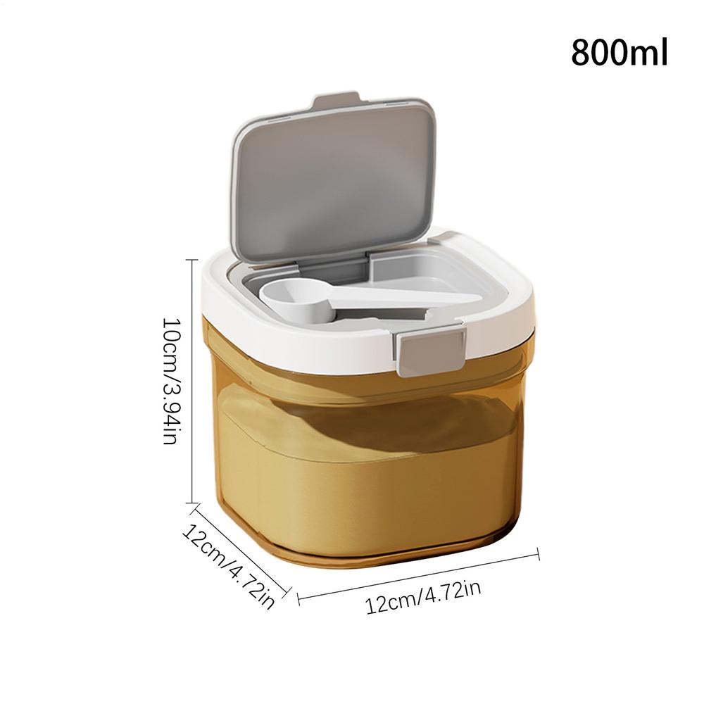 Kitchen Free Scraper Spoon Milk Powder Jar Storage Anti UV Reusable Food Sealed Box BPA Free Stackable Holder Food Storage
Kitchen Free Scraper Spoon Milk Powder Jar Storage Anti UV Reusable Food Sealed Box BPA Free Stackable Holder Food Storage