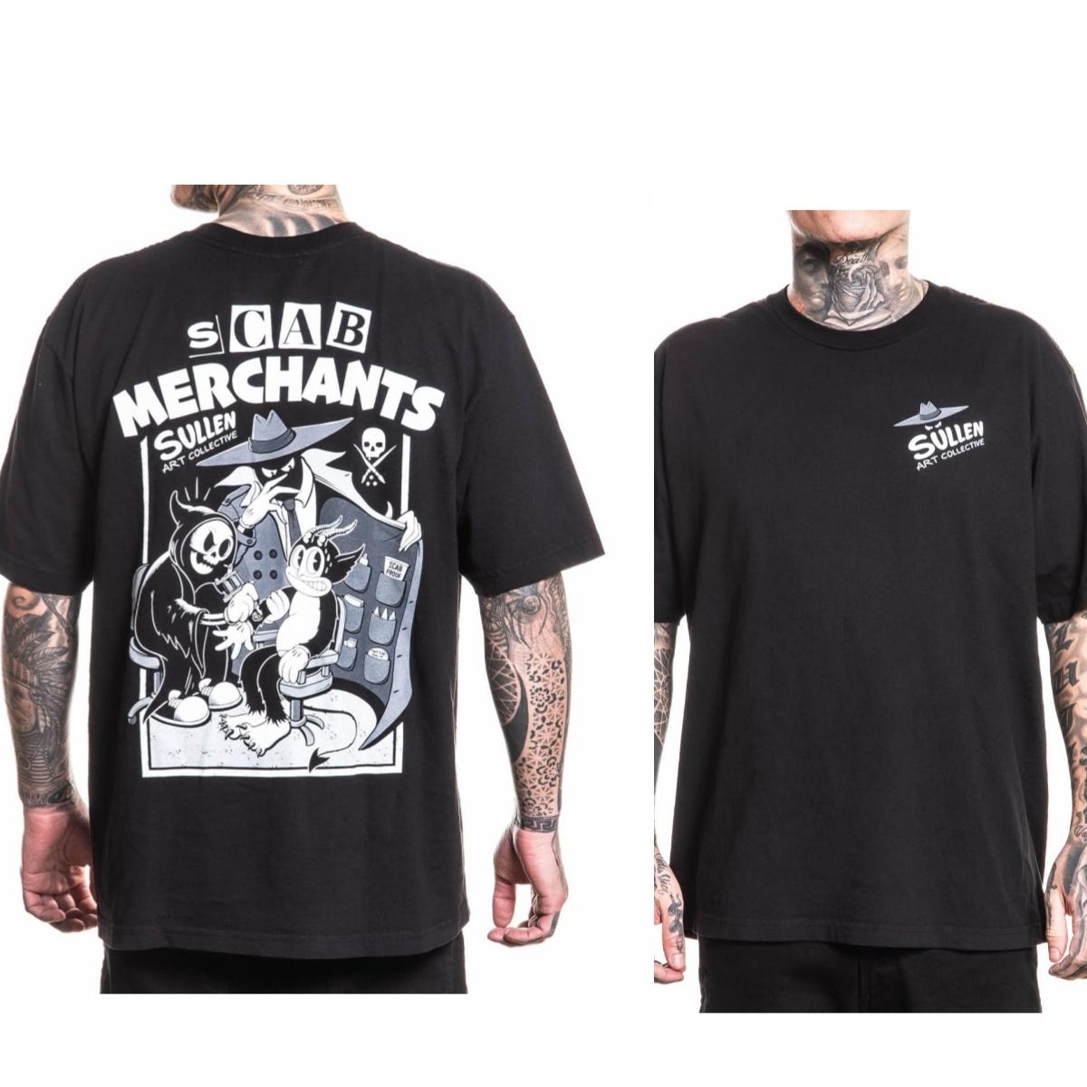 Scab Merchants Tattoo Art Street Fashion Casual TShirt Mens and Womens Luxury Brand Top S
Scab Merchants Tattoo Art Street Fashion Casual TShirt Mens and Womens Luxury Brand Top S