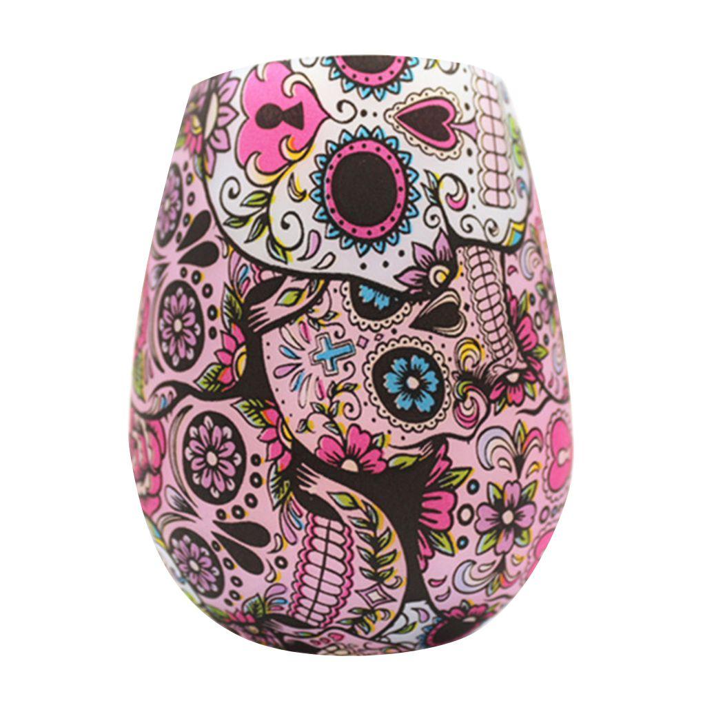 Colorful Printing Stemless Unbreakable Wine Glass Artistical Silicone Outdoor Cup Water Beer Drinking Bottle
Colorful Printing Stemless Unbreakable Wine Glass Artistical Silicone Outdoor Cup Water Beer Drinking Bottle