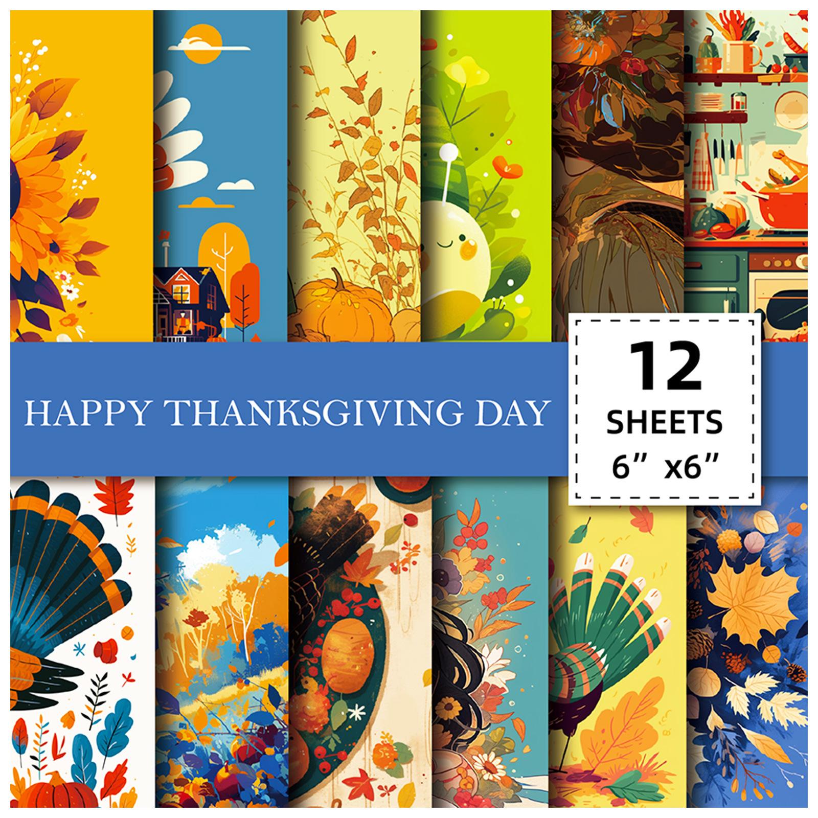 12 Thanksgiving Autumn Harvest Festival Celebration Base Material Paper Tear Personality Decorative Handbook Background Paper
12 Thanksgiving Autumn Harvest Festival Celebration Base Material Paper Tear Personality Decorative Handbook Background Paper