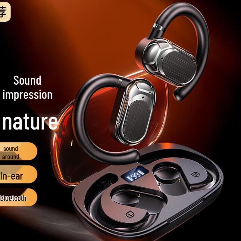 Lingchen Wireless Noise-Cancelling Ear-hook Bluetooth Headset
Lingchen Wireless Noise-Cancelling Ear-hook Bluetooth Headset