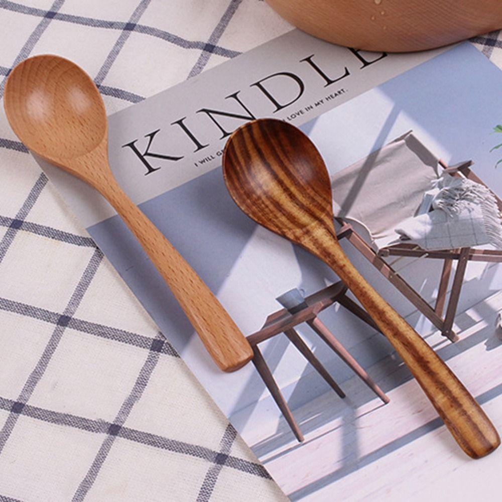 Natural Round Tableware Cooking Scoop Kitchen Wooden Spoon Soup Spoon Tablespoon Soup Ladle
Natural Round Tableware Cooking Scoop Kitchen Wooden Spoon Soup Spoon Tablespoon Soup Ladle