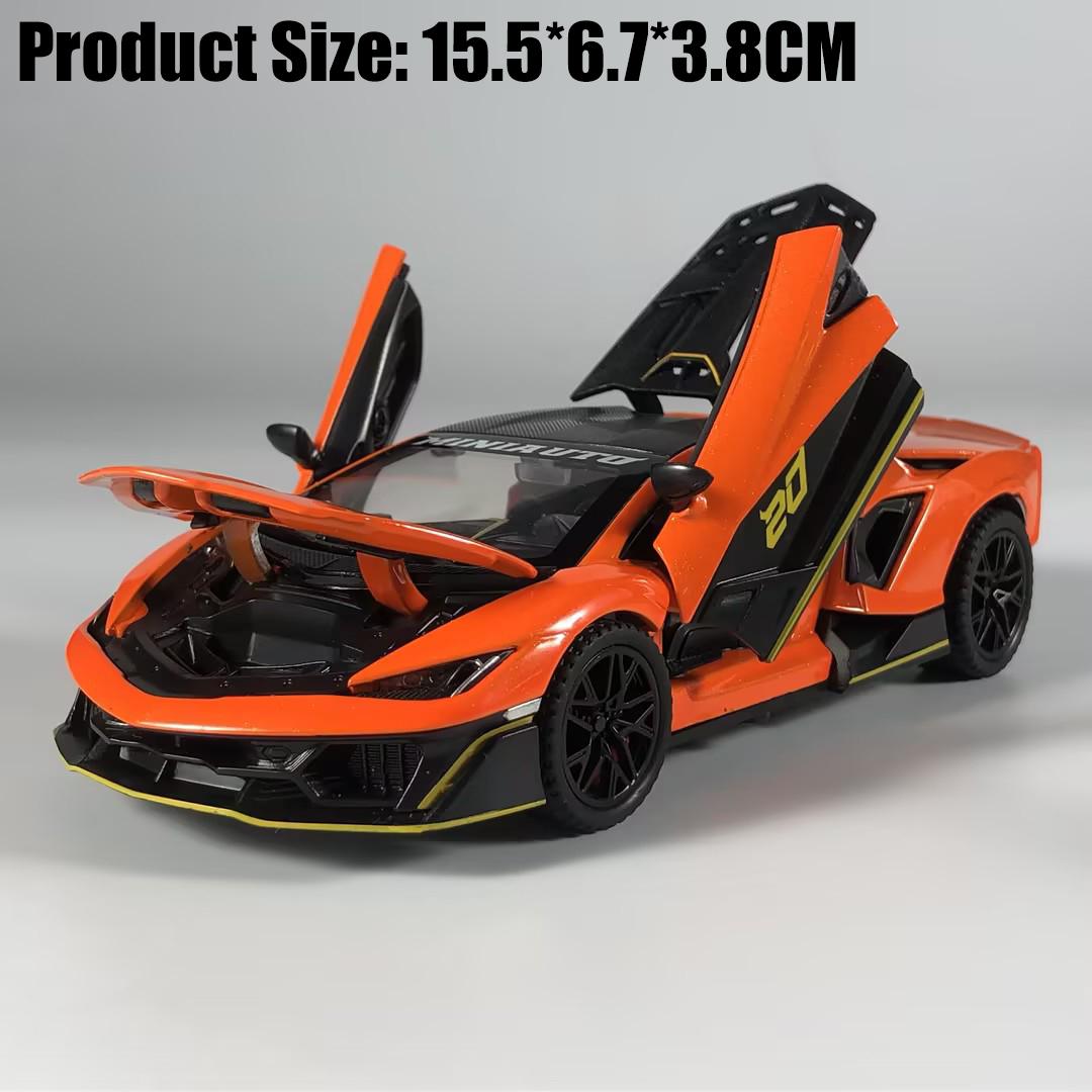 1:32 Lamborghini Fenomeno SuperVeloce SV Hypercar Alloy Metal Diecast Model Car Home Decoration And Computer Desktop Ornaments оранжевый
1:32 Lamborghini Fenomeno SuperVeloce SV Hypercar Alloy Metal Diecast Model Car Home Decoration And Computer Desktop Ornaments оранжевый
