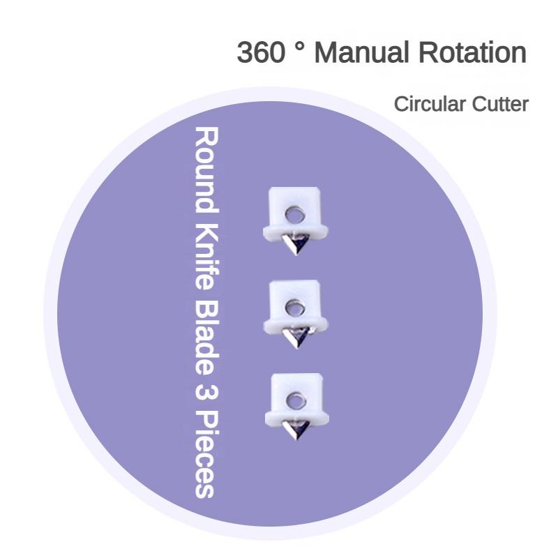 Circular Paper Cutter Scrapbook Cards DIY Round Cutting Knife 360 Rotary Circle Cutter Hole Punch Office Supplies Stationery
Circular Paper Cutter Scrapbook Cards DIY Round Cutting Knife 360 Rotary Circle Cutter Hole Punch Office Supplies Stationery