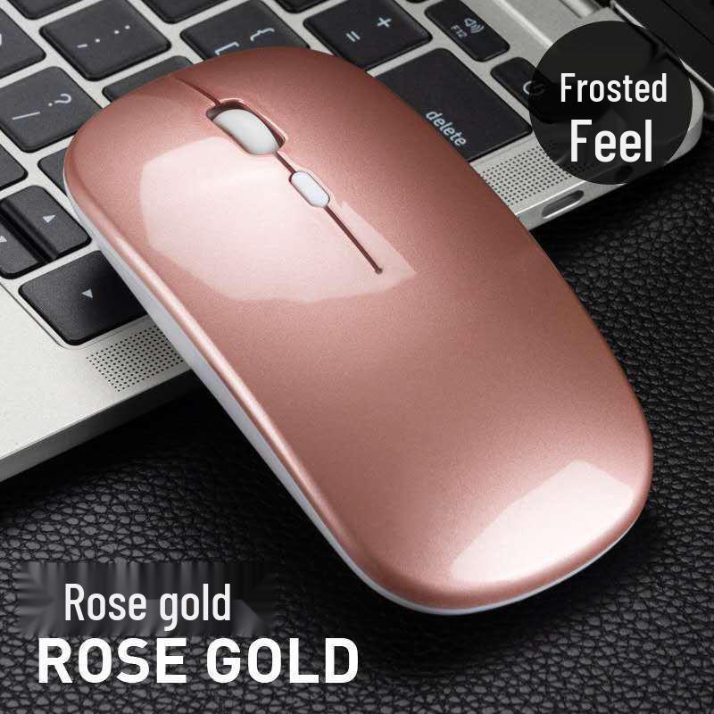 Bluetooth 5.2 Dual-Mode Rechargeable Ultra-Thin Wireless Mouse with Seven-Color Lighting for Office and Gaming
Bluetooth 5.2 Dual-Mode Rechargeable Ultra-Thin Wireless Mouse with Seven-Color Lighting for Office and Gaming
