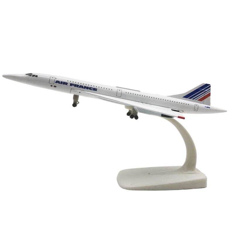 Моделі літаків Конкорд AIR FRANCE Авіалінії 20 см Сплав Металева Модель Літака Повітряний W Стійка Літак Шків Шасі Ремесло Подарунок
Моделі літаків Конкорд AIR FRANCE Авіалінії 20 см Сплав Металева Модель Літака Повітряний W Стійка Літак Шків Шасі Ремесло Подарунок