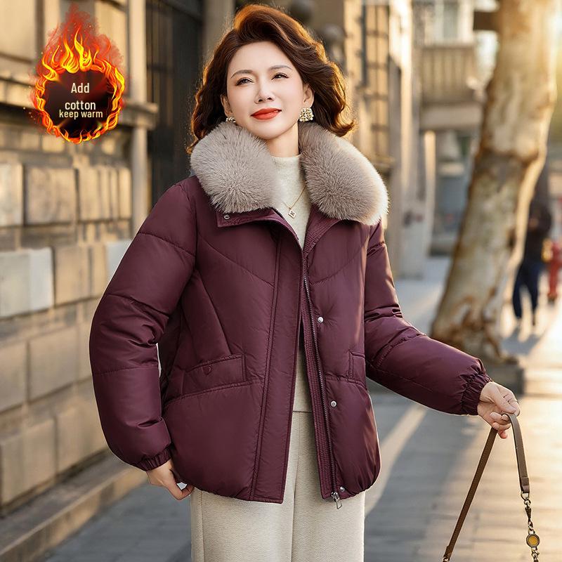 Elegant Winter Down Cotton Jacket for Middle-Aged and Elderly Women 4XL (135-150 jin) вино красного
Elegant Winter Down Cotton Jacket for Middle-Aged and Elderly Women 4XL (135-150 jin) вино красного