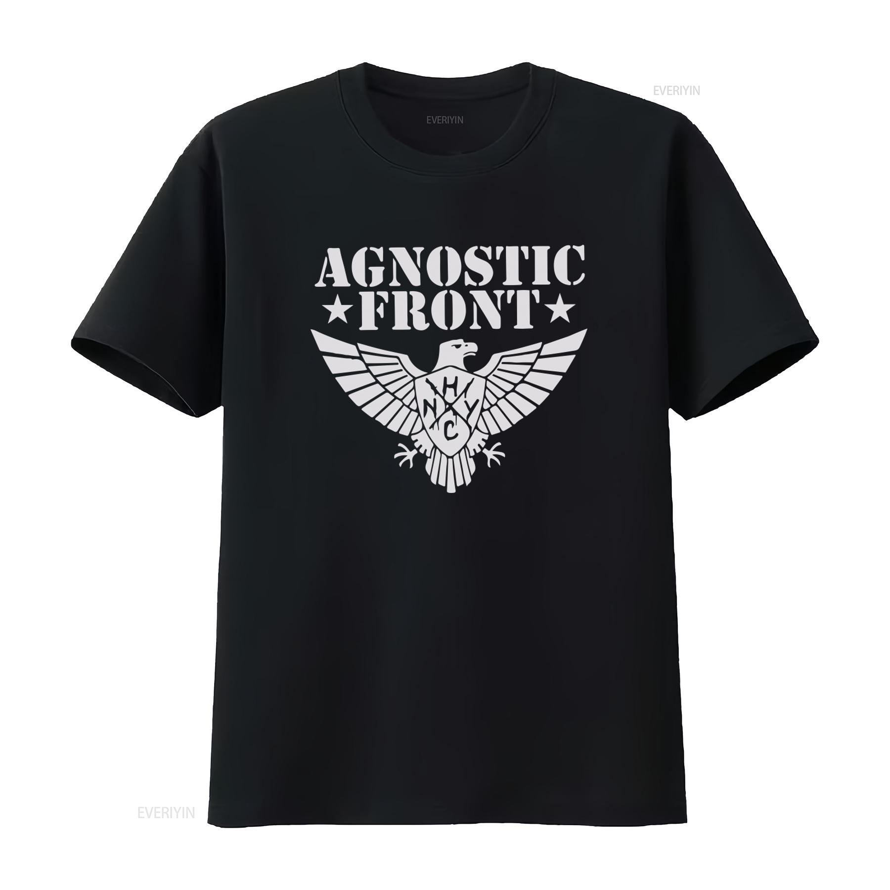 Cotton Agnostic Front Music T shirt with Eagle Print Roger Miret Danny Lamagna vintage Washed Top For Everyday Wear Soft Casual 4XL
Cotton Agnostic Front Music T shirt with Eagle Print Roger Miret Danny Lamagna vintage Washed Top For Everyday Wear Soft Casual 4XL