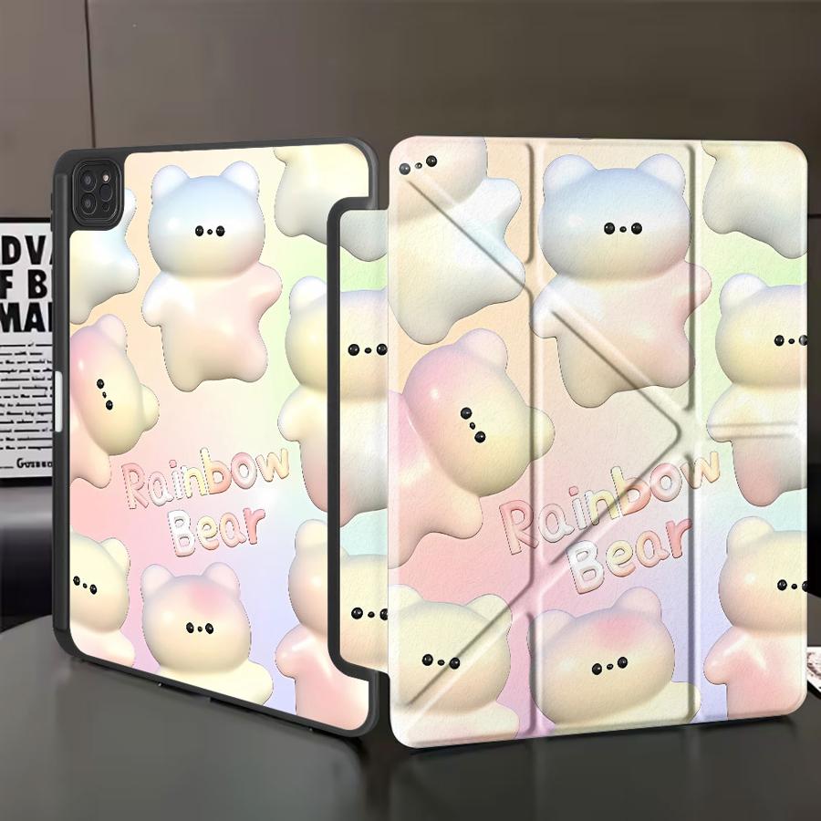Rainbow Bear Tablet Case For iPad Pro 11th 10th 9th 8th 7th 12.9inch Mini 6 7 Air 4 5 M3 M2 1 2 M4 11inch Pro 2025 Holder Cover iPad Mini 6 8.3
Rainbow Bear Tablet Case For iPad Pro 11th 10th 9th 8th 7th 12.9inch Mini 6 7 Air 4 5 M3 M2 1 2 M4 11inch Pro 2025 Holder Cover iPad Mini 6 8.3