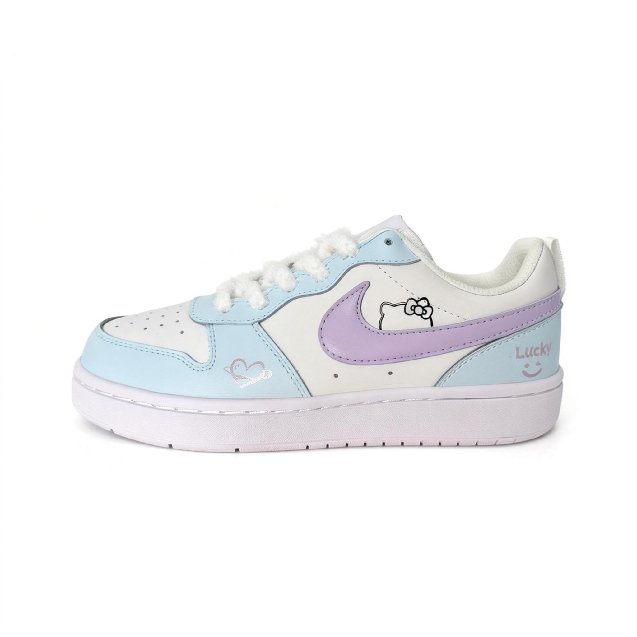 Nike Court Borough Hello Kitty Lucky Leather Slip Resistant Cushioning Abrasion Resistant Low top Skateboard Shoes BQ5448-100(team1670-) 35.5
Nike Court Borough Hello Kitty Lucky Leather Slip Resistant Cushioning Abrasion Resistant Low top Skateboard Shoes BQ5448-100(team1670-) 35.5