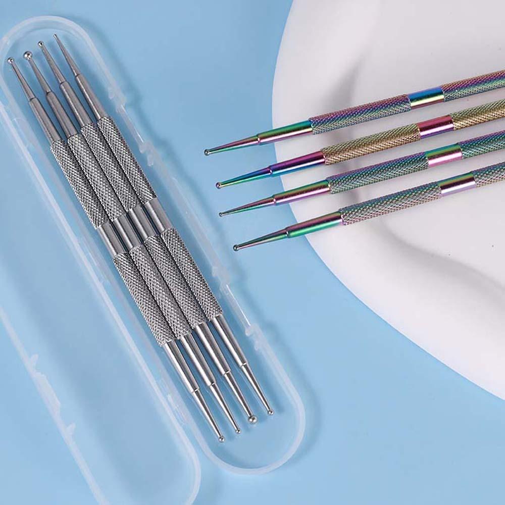 4Pcs/set Nail Needle Pen Nail Point Dotting Picker Steel Nail Point Drill Pen Nail Salon
4Pcs/set Nail Needle Pen Nail Point Dotting Picker Steel Nail Point Drill Pen Nail Salon