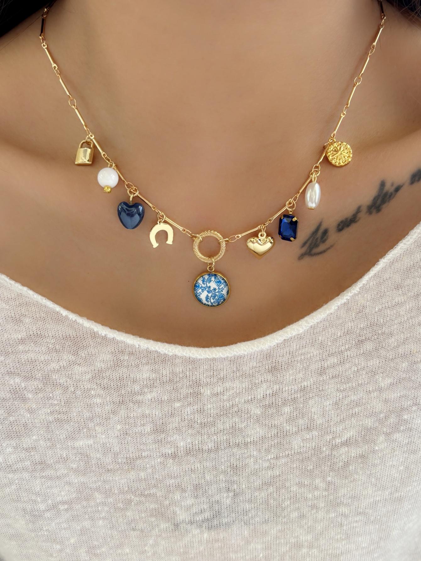 New Shell Starfish Love Pendant Necklace Round Bar Chain for Women Simple Versatile Women s Clavicle Chain Jewelry Gifts
New Shell Starfish Love Pendant Necklace Round Bar Chain for Women Simple Versatile Women s Clavicle Chain Jewelry Gifts