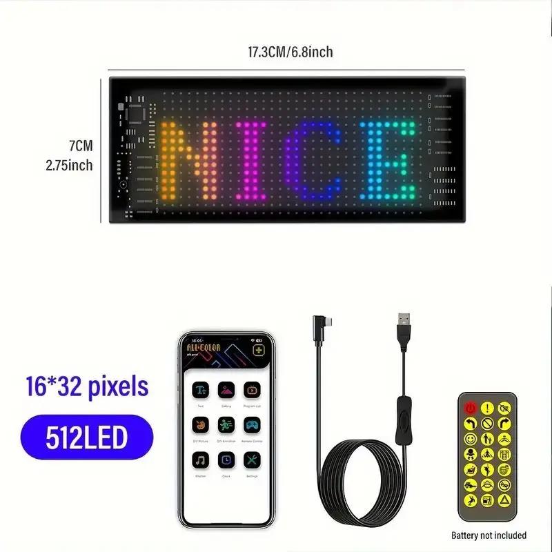 Программируемый RGB светодиодный пиксельный экран USB 5V управление через приложение пульт ДУ бегущая строка для домашнего бара декора рекламы
Программируемый RGB светодиодный пиксельный экран USB 5V управление через приложение пульт ДУ бегущая строка для домашнего бара декора рекламы