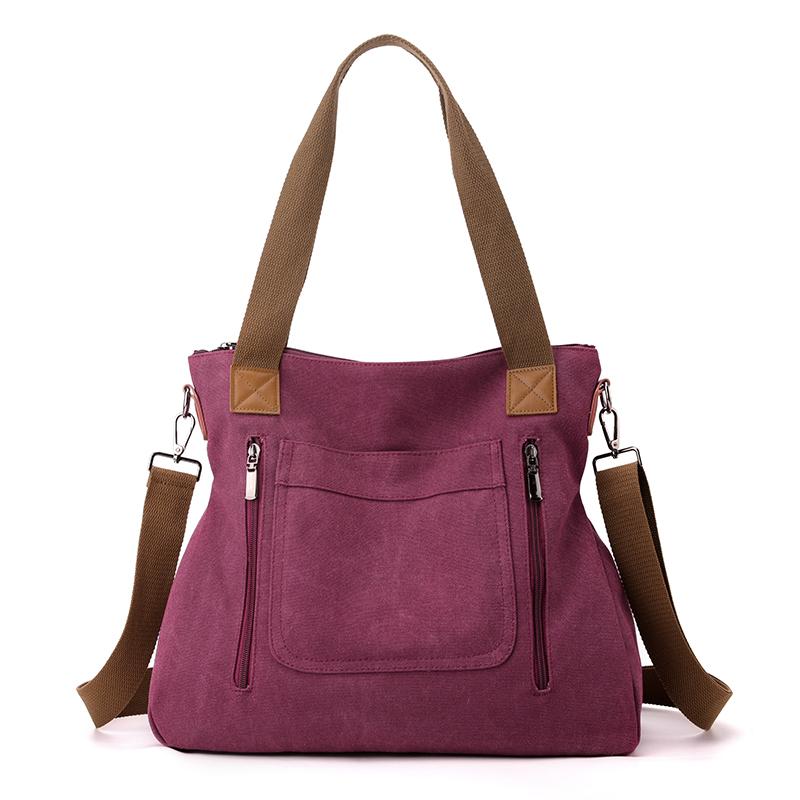 Сумка через плечо женская сумка через плечо большая вместительная холщовая сумка-тоут Large фиолетовый
Сумка через плечо женская сумка через плечо большая вместительная холщовая сумка-тоут Large фиолетовый