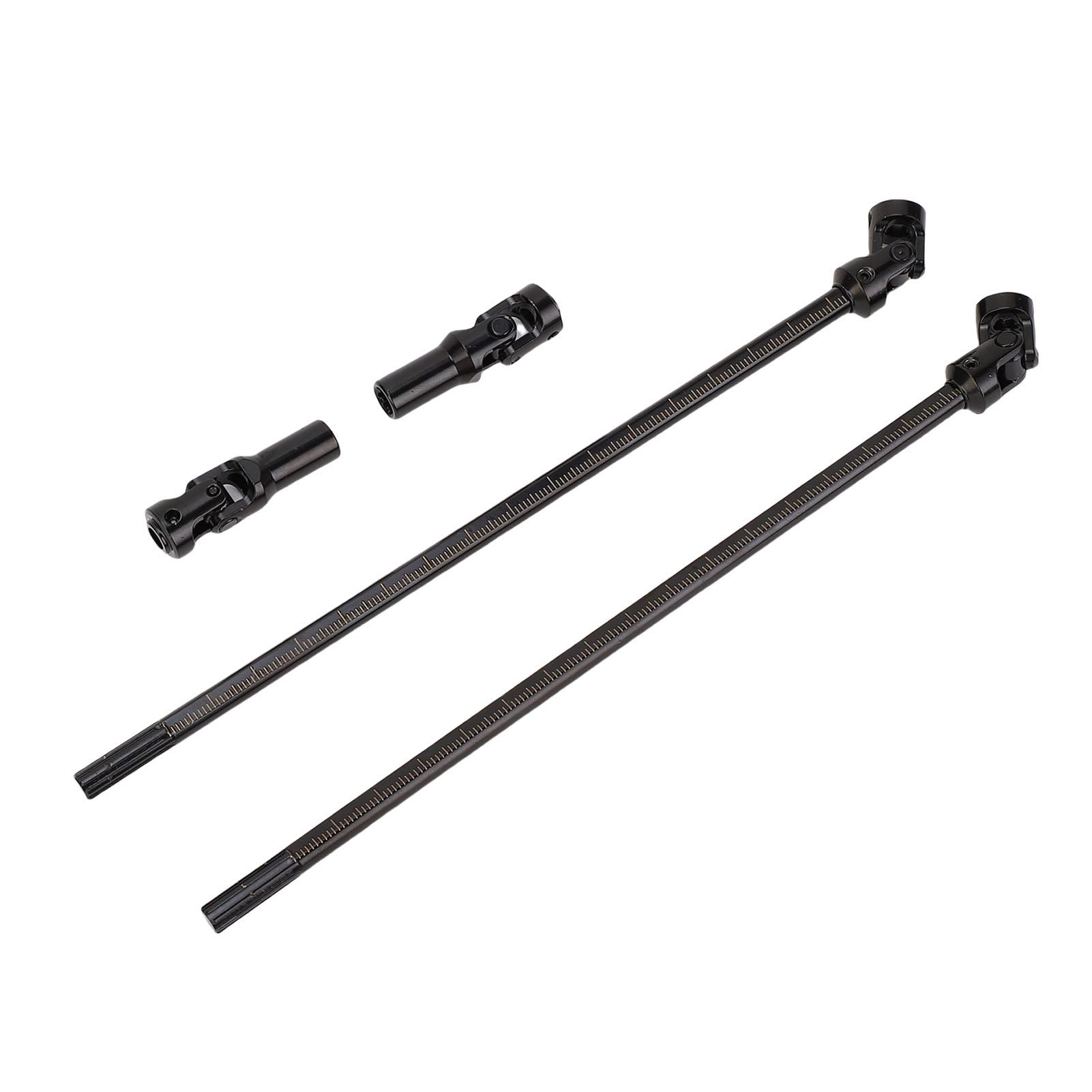 2PCS RC Crawler Driveshafts Stainless Steel Cutting Length Universal RC Joint Drive Shafts for 1 10 LCG Silver Black чорний
2PCS RC Crawler Driveshafts Stainless Steel Cutting Length Universal RC Joint Drive Shafts for 1 10 LCG Silver Black чорний