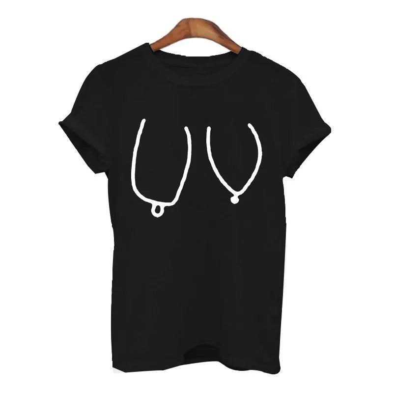 Летние футболки для женщин harajuku с принтом «сиськи и грудь», женские футболки, повседневные уличные футболки с короткими рукавами, футболка femme XXXL 3XL белый
Летние футболки для женщин harajuku с принтом «сиськи и грудь», женские футболки, повседневные уличные футболки с короткими рукавами, футболка femme XXXL 3XL белый