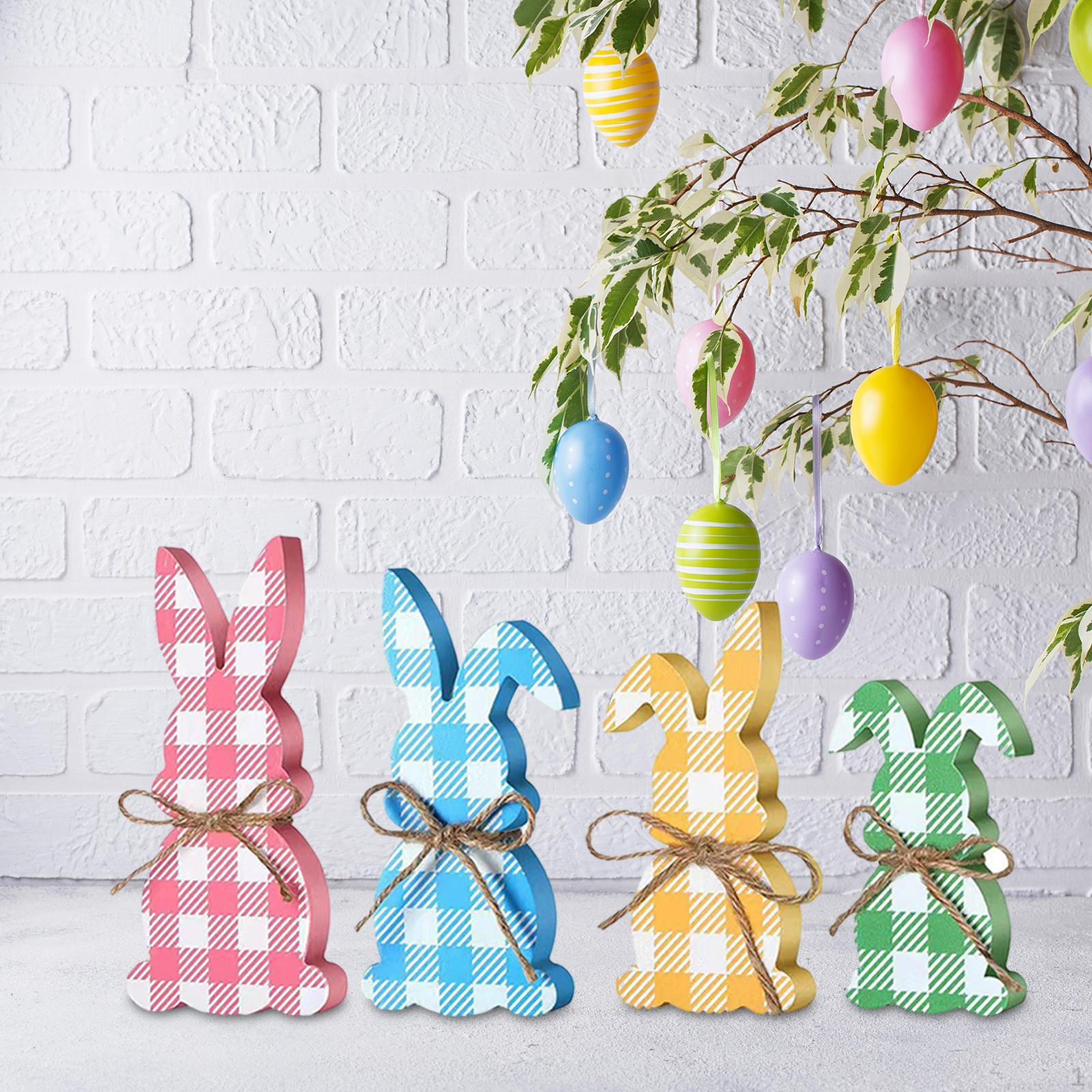 4Pcs Easter Bunny Wooden Signs Table Sign Decoration Rustic Tabletop Centerpiece
4Pcs Easter Bunny Wooden Signs Table Sign Decoration Rustic Tabletop Centerpiece