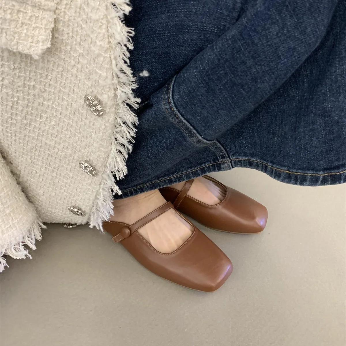 New Summer Women Shoes Retro Large Size Sandals for Women Fashion Casual Flat Shoes for Women Zapatos De Mujer 2026 35 кавовий
New Summer Women Shoes Retro Large Size Sandals for Women Fashion Casual Flat Shoes for Women Zapatos De Mujer 2026 35 кавовий